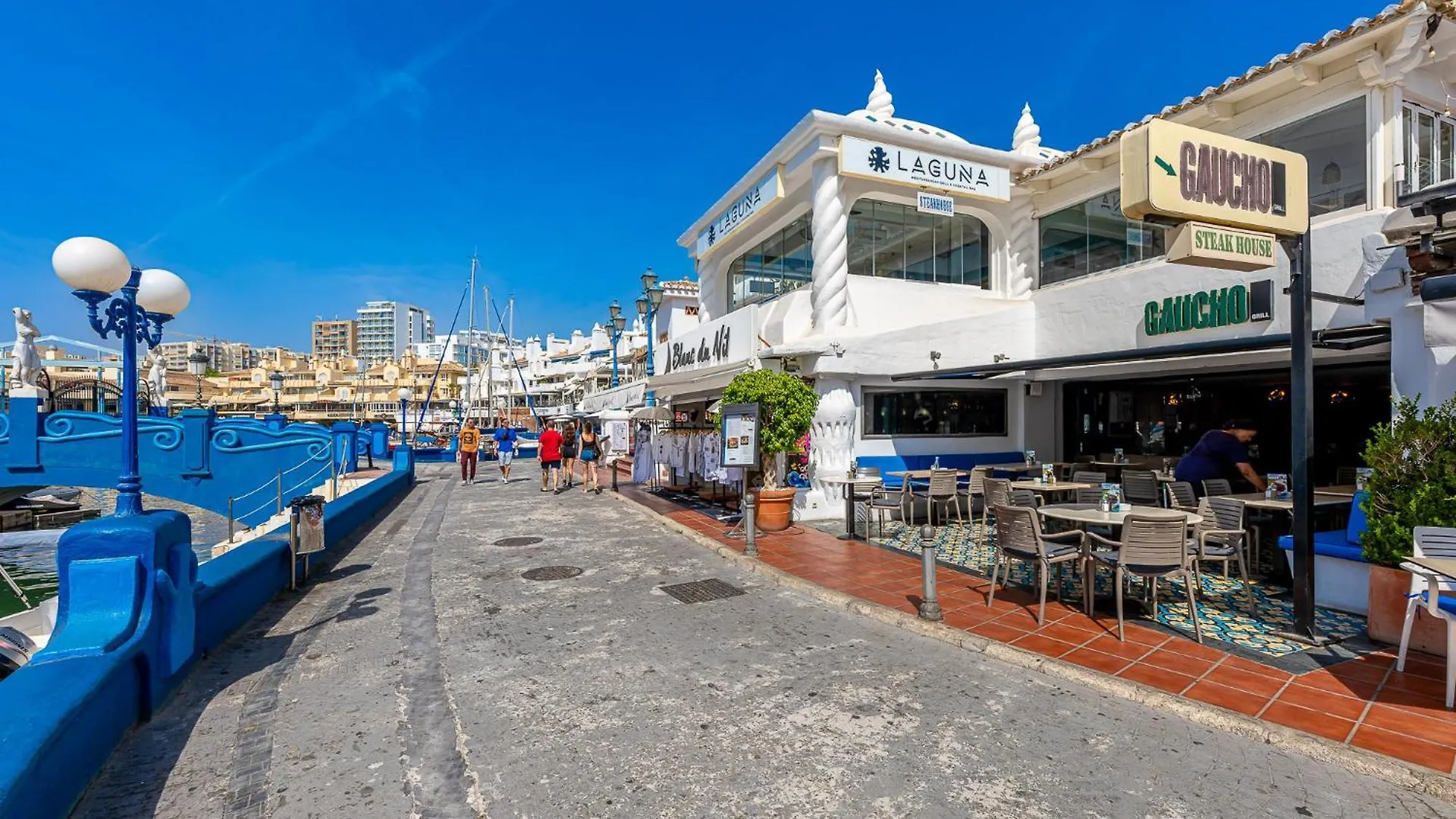 Holiday Rental Apartment Located In Puerto Marina With Sea Views, First Line Of Beach. Benalmádena