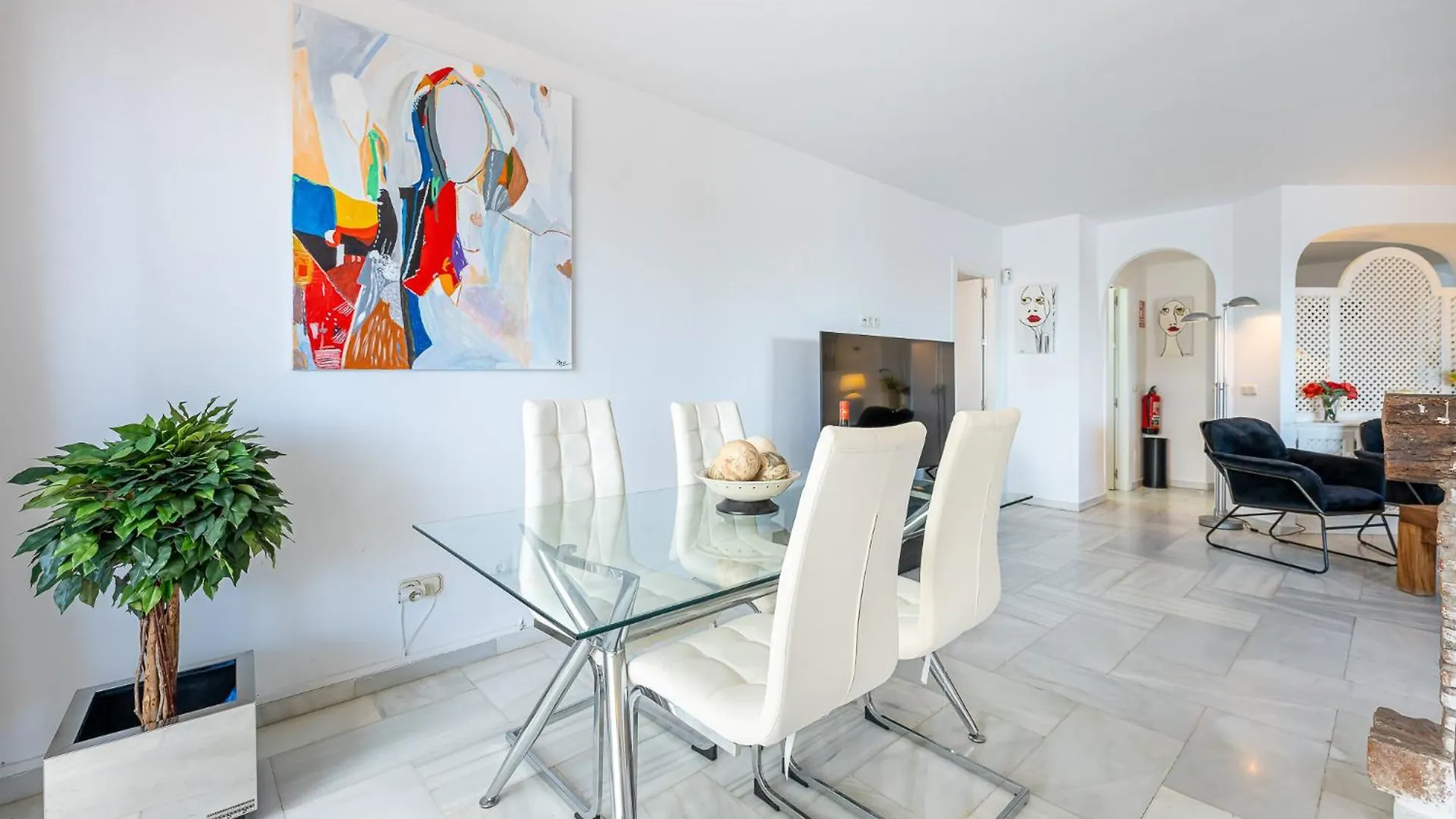 Holiday Rental Apartment Located In Puerto Marina With Sea Views, First Line Of Beach. Benalmadena