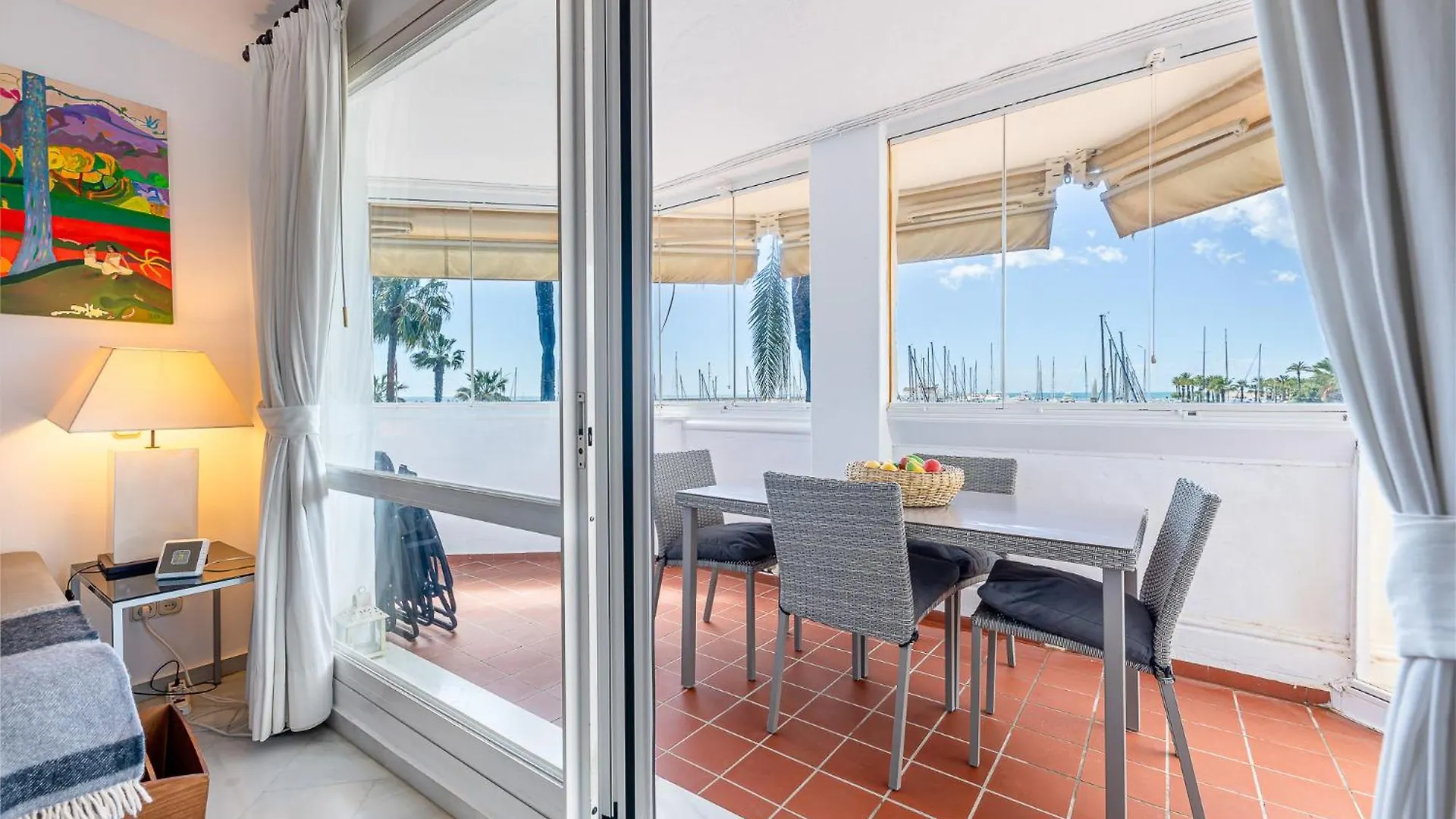Holiday Rental Apartment Located In Puerto Marina With Sea Views, First Line Of Beach. Benalmadena Spain